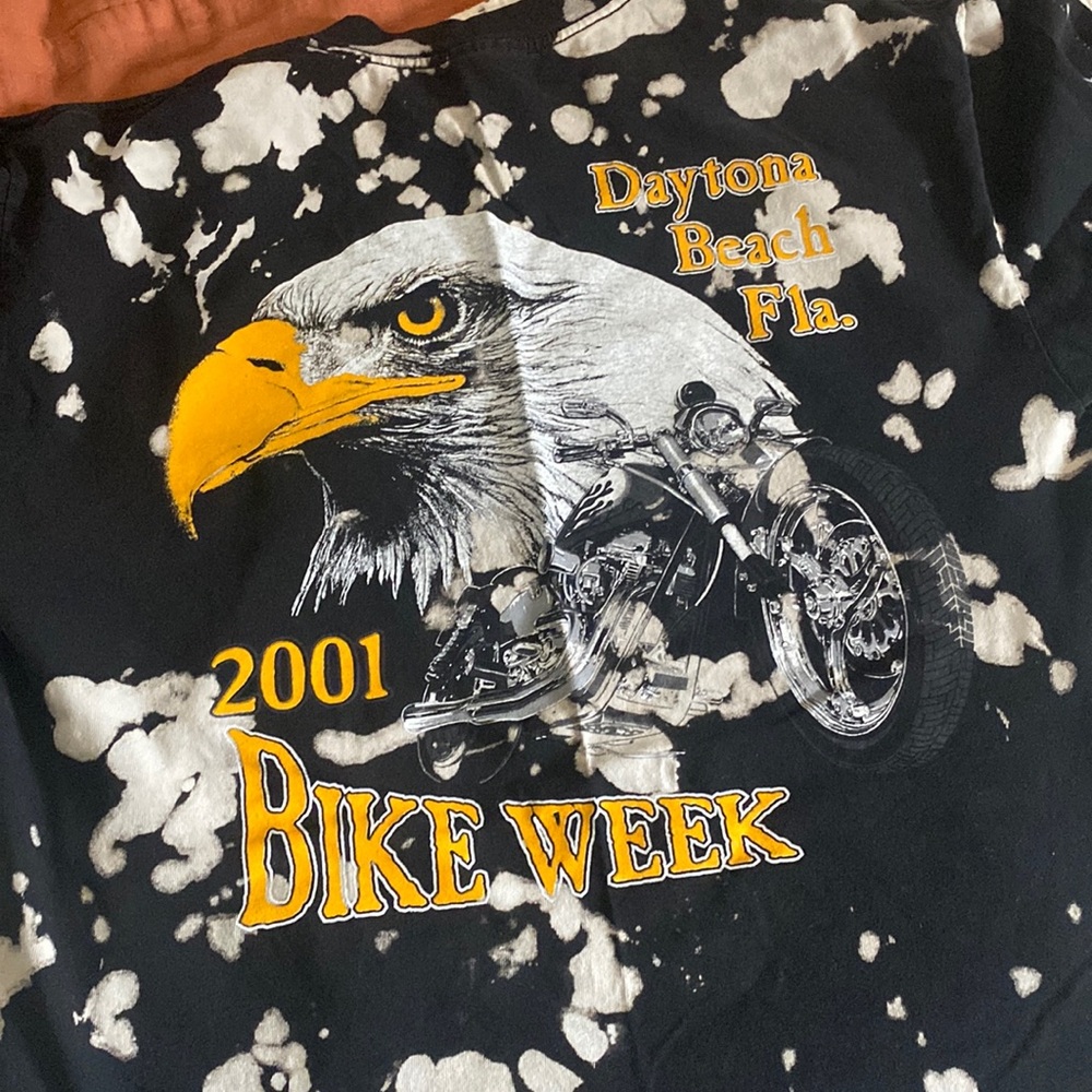 Harley Davidson bleached Daytona t shirt